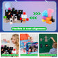 Annexfun Magnetic Blocks-100PCS Magnetic Building Blocks Space Rocket Magnetic Tiles Cubes 2025 Upgraded STEM Game  Christmas Birthday Gifts for mature-themed