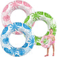 CACSPS Inflatable Pool Float Ring for Kids mature-themeds - 3 Pack 70cm (27.5) Swimming Tube  Durable Beach & Lake Water Toy (Blue+Pink+Green)