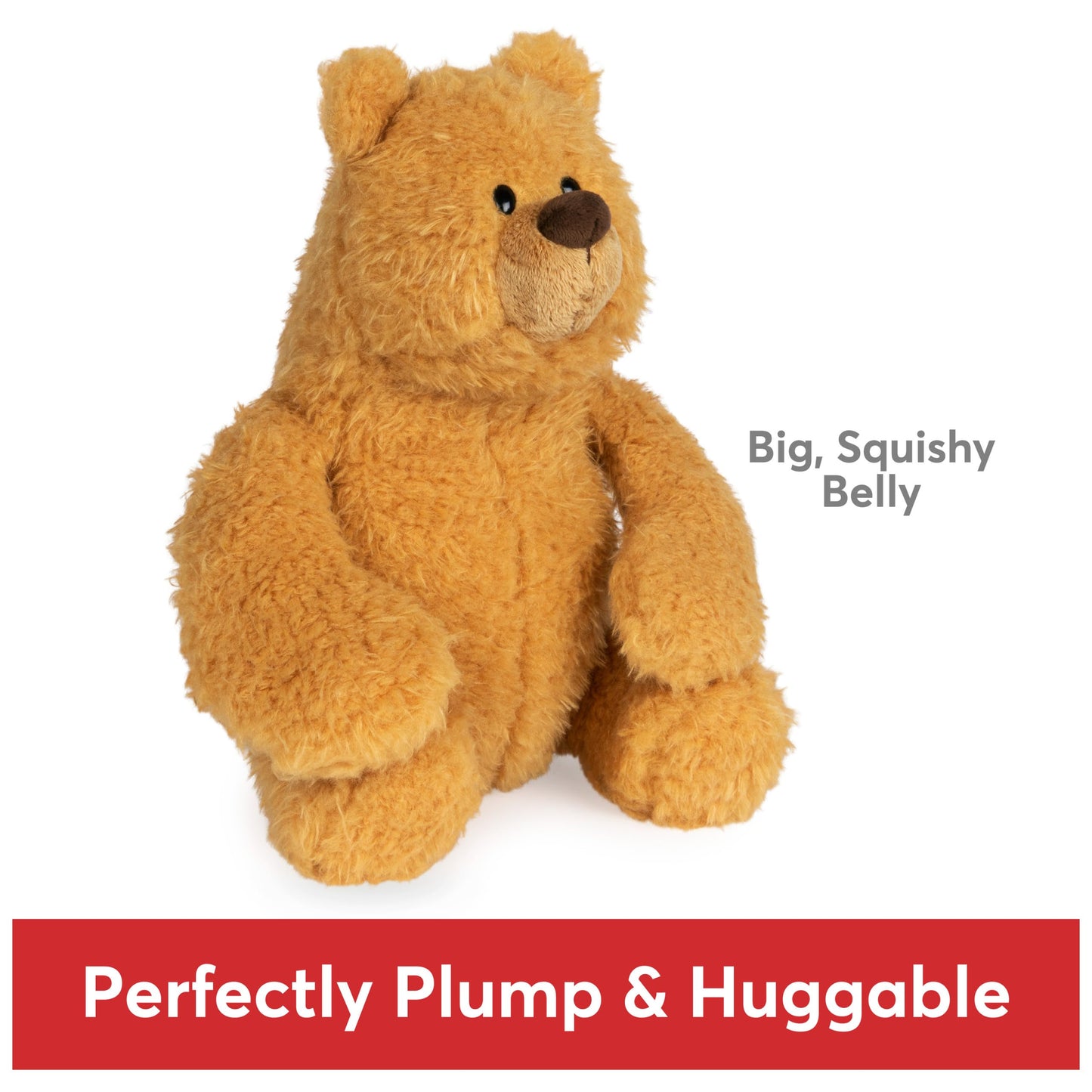 GUND Growler Teddy Bear Plush Stuffed Animal, 11 Inch Classic Brown Bear, Soft Plush Material, Model 6063137