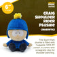 Youtooz Craig South Park 6In Shoulder Rider, Collectible Soft Magnetic Craig Shoulder Rider Plushie From South Park, By Youtooz South Park Collection