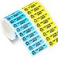 Epakh 400 Pieces Prank Stickers Funny Gag Pranks Gifts For Prank Stuff And Practical Jokes (Yellow, Blue)