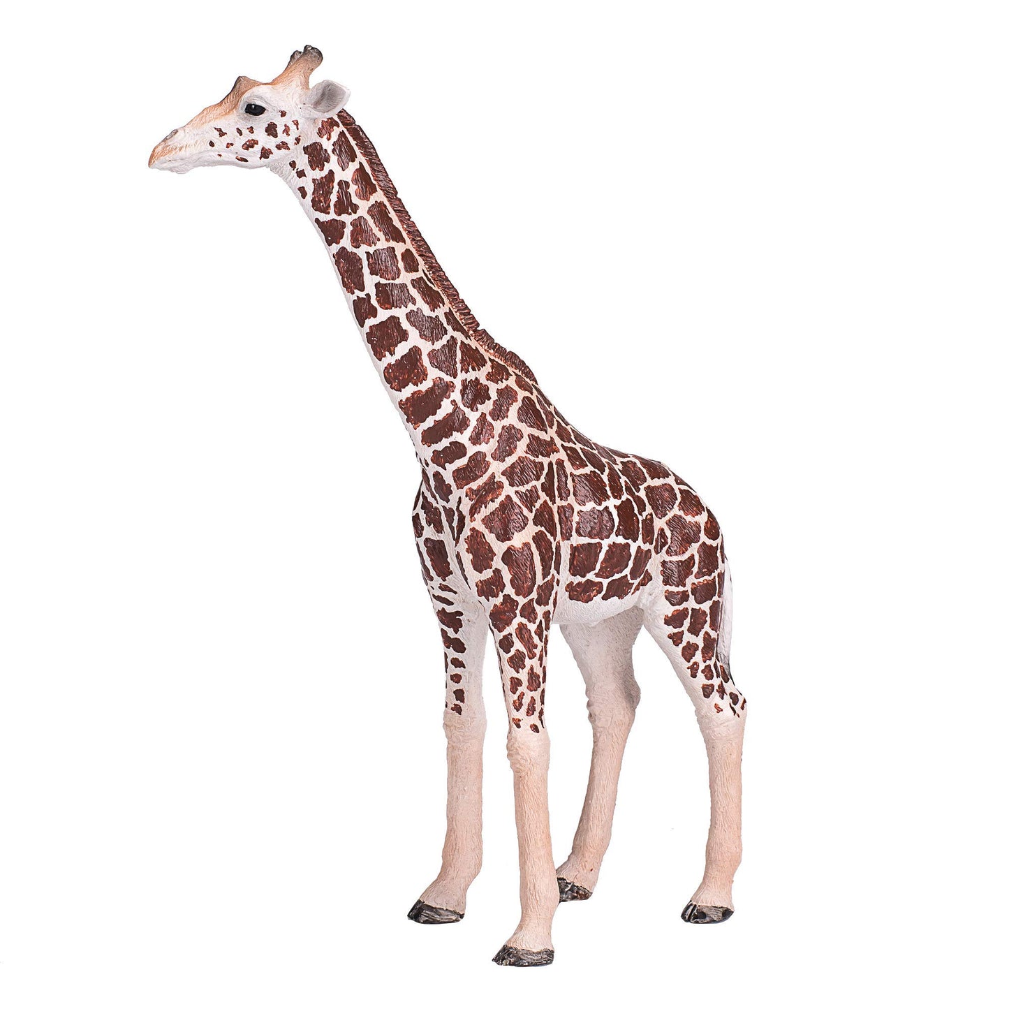 Mojo Giraffe Realistic International Wildlife Hand Painted Toy Figurine (2020 Design), Multi (381008)