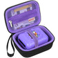 Bovke Carrying Case For Bitzee Disney/Bitzee Magicals/Bitzee Interactive Toy Digital Pet And Case, Travel Holder Fits Bitzee Virtual Electronic Pets Kids Toys, Extra Space For Batteries, Purple