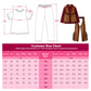Relibeauty Kids Cowboy Costume For Boys Cosplay Costumes Birthday Party Christmas Halloween Dress Up Gift For Kids 5 Sets,Red 10/150
