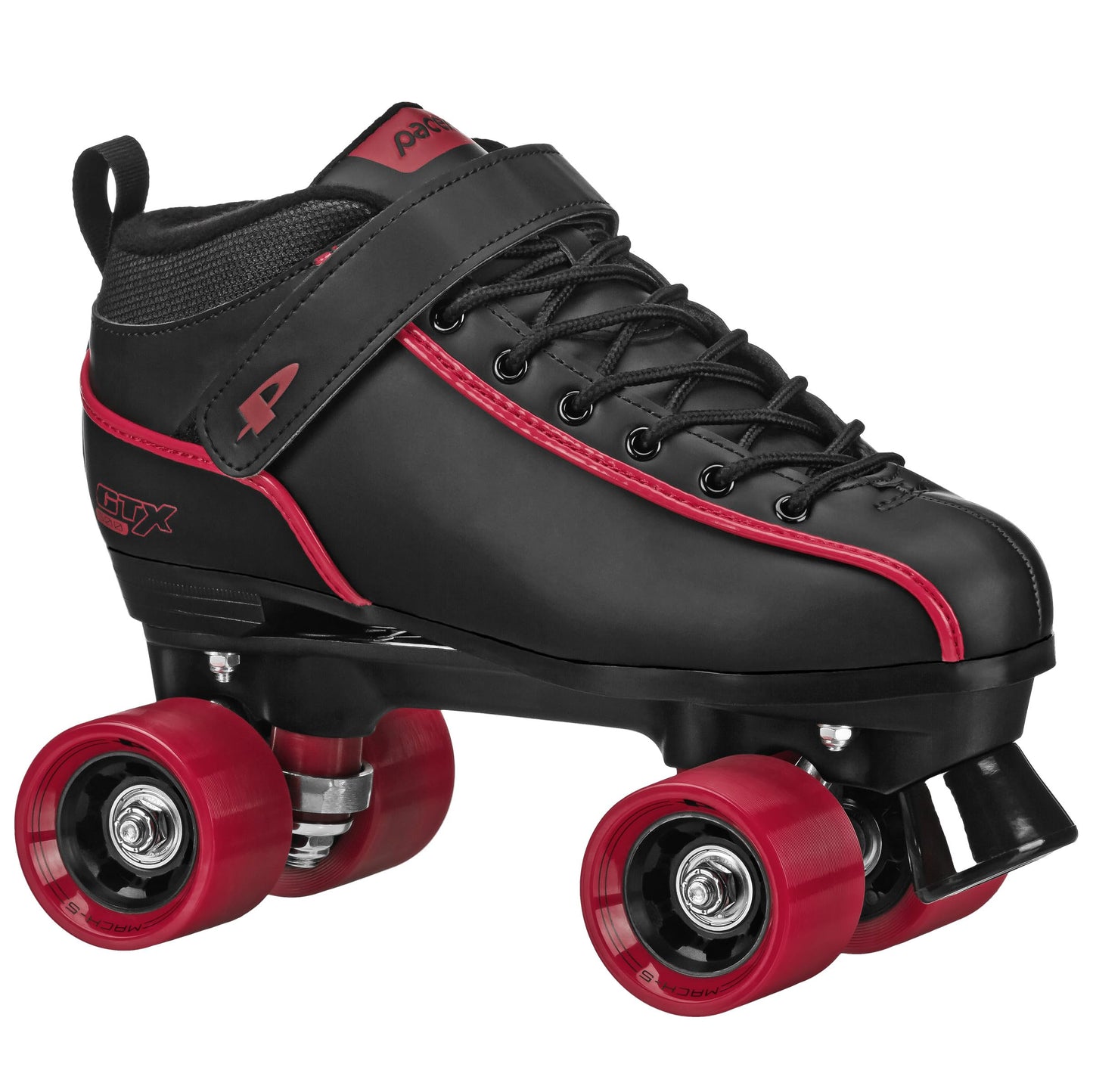 Pacer Gtx Quad Indoor Traditional Speed Style Roller Skates Red Size M10 / W11