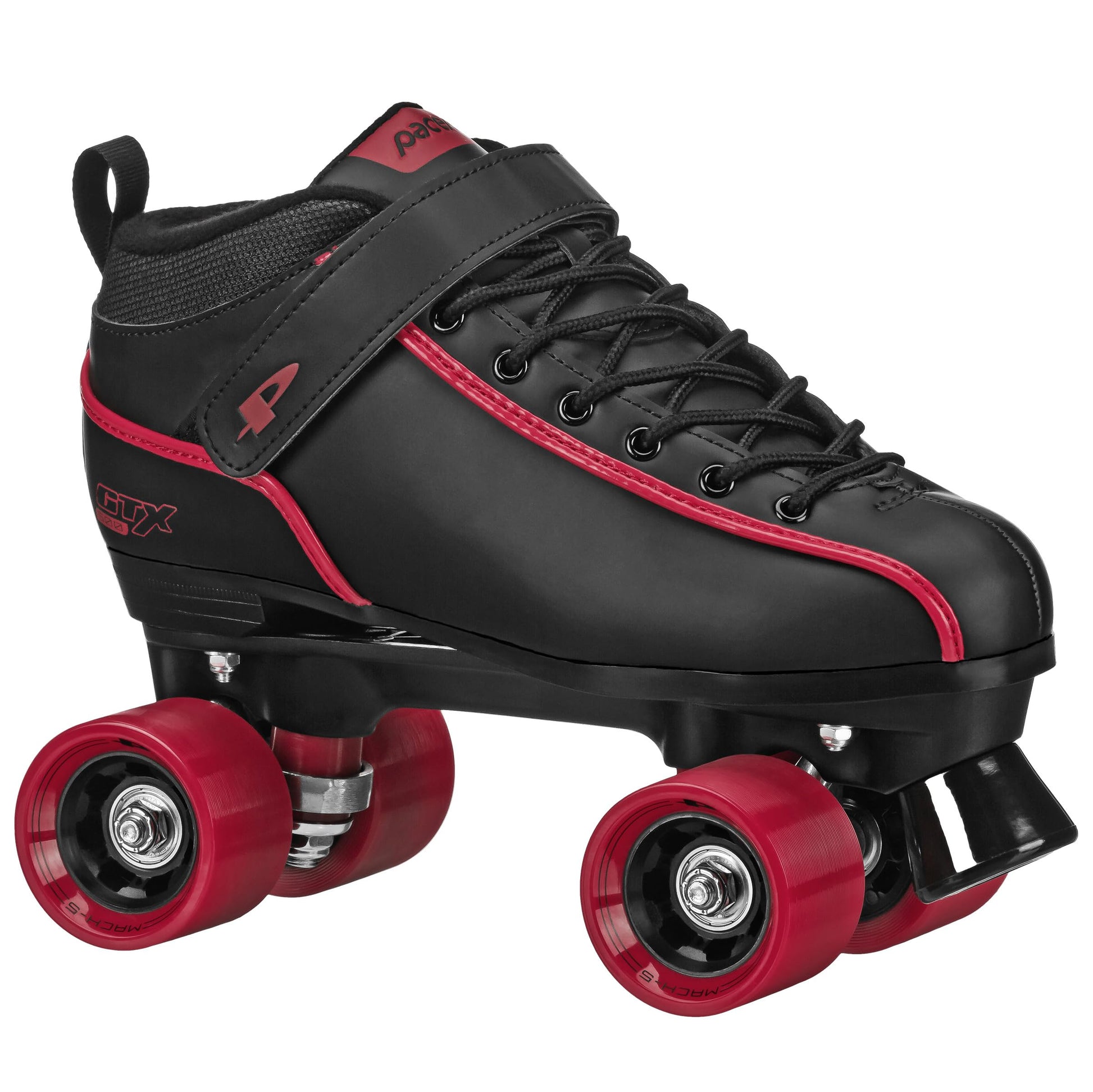 Pacer Gtx Quad Indoor Traditional Speed Style Roller Skates Red Size M10 / W11