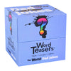 ? WORD TEASERS Dad Joke Cards - 150 Funny Jokes for Family - 2nd Edition - Medium Cardstock Game
