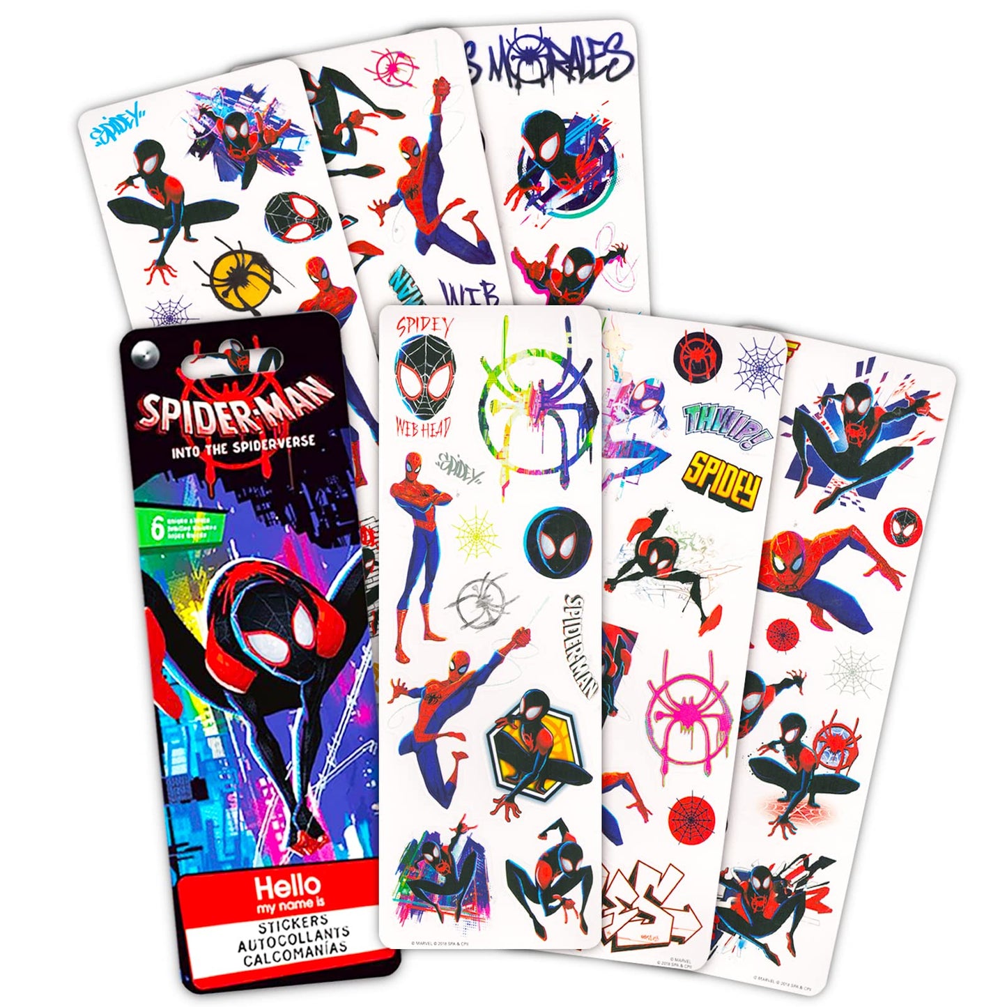 Marvel Spiderman Bop Bag for Kids - Punching Bag Bundle with Stickers, Outdoor Play, Spiderman Design