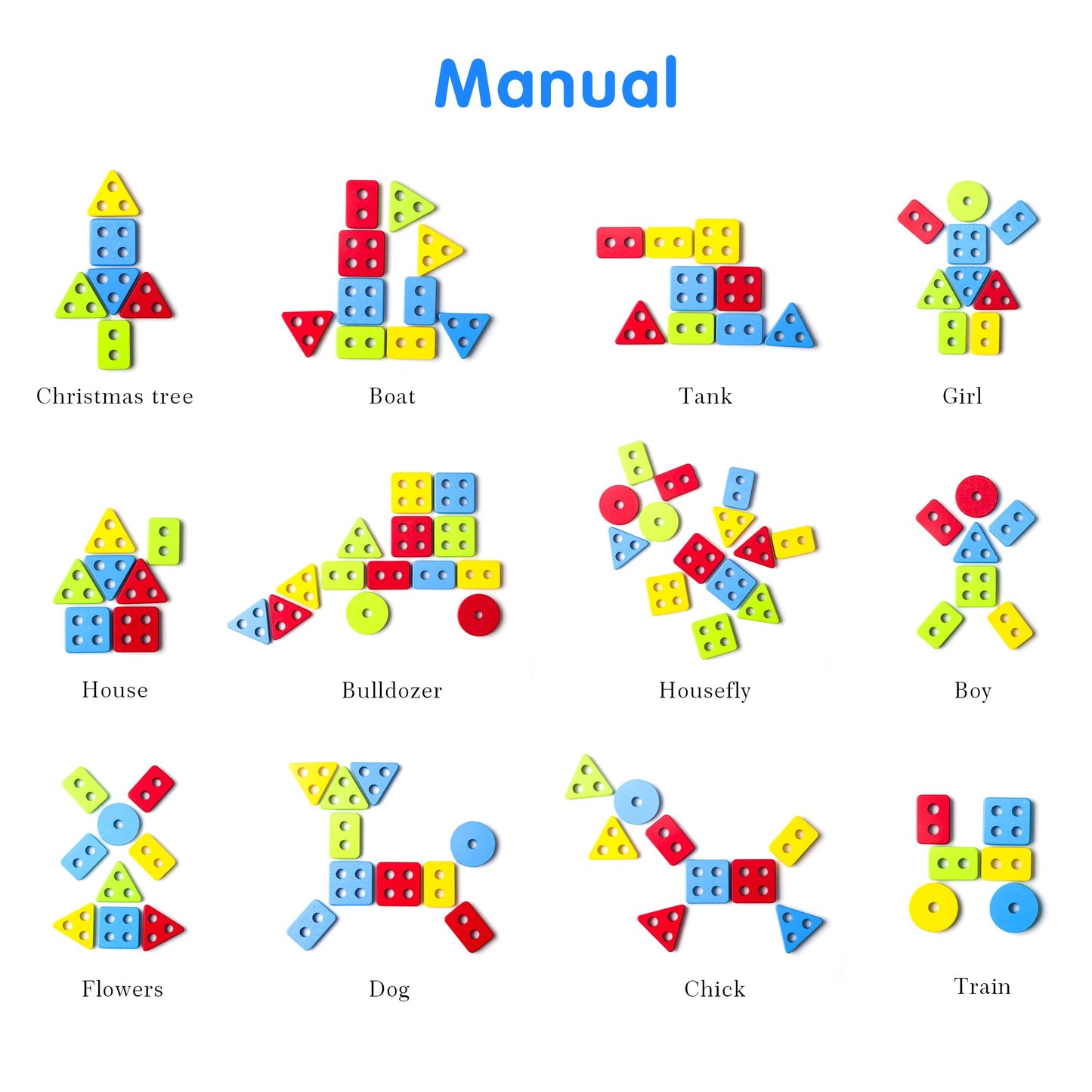 BettRoom Toddler Toys for 1 2 3 4 5 6 Year Old Boys Girls Birthday Gifts Wooden Blocks Educational Stacking Learning Montessori Toys for Kids Puzzles Shape Sorter Toy