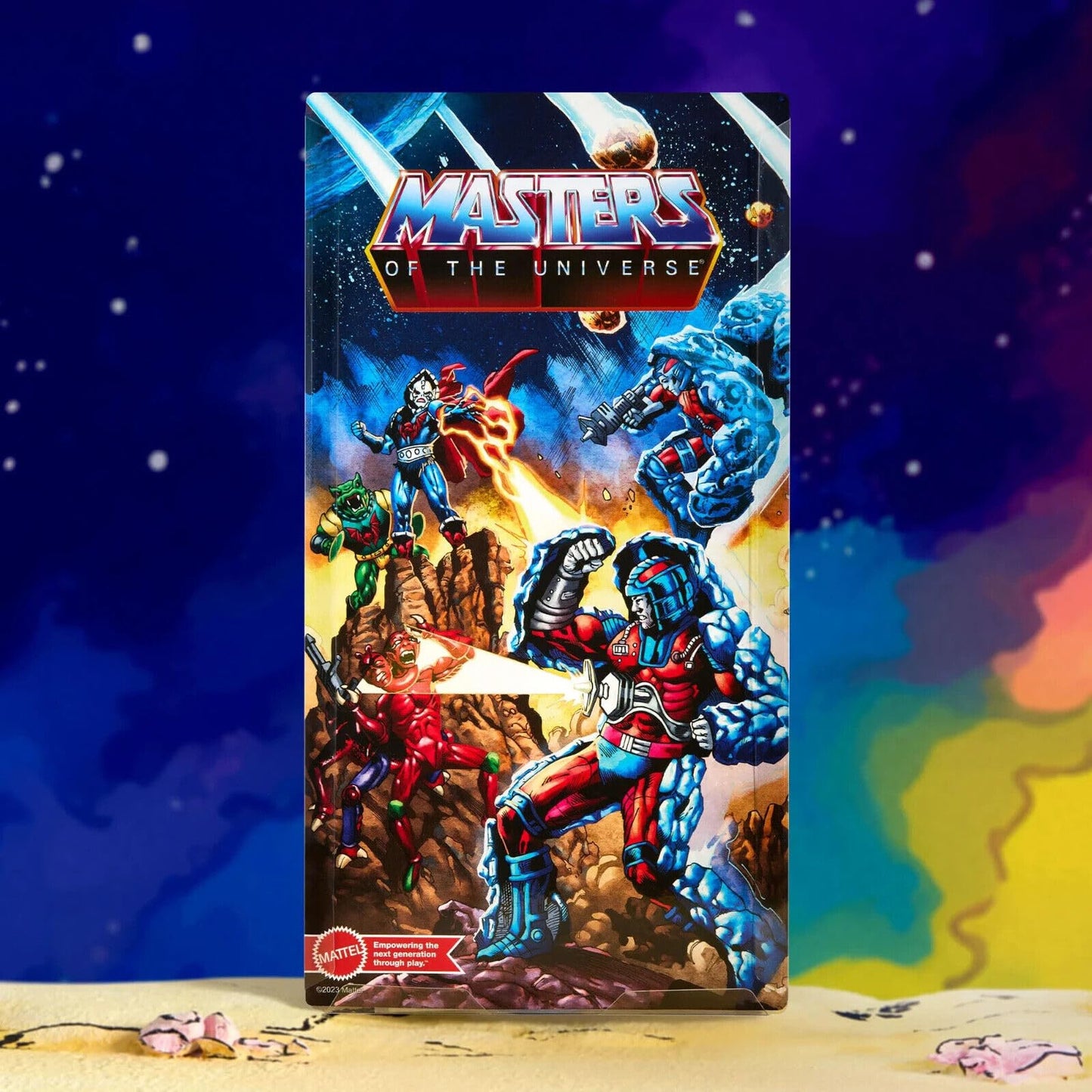 Masters of the Universe Rokkon Action Figure - 5.5" Multicolor, Plastic, Model HTM93, 2024 Limited Edition