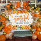 We are So Grateful for You Thank You Banner Backdrop 6x4FT Autumn Pumpkin Thank You for All You Do Background Thanksgiving Emplo