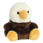 Aurora® Murphy Bald Eagle™ Stuffed Animal - Pocket-Sized, Brown, 5 Inches - Collectible Polyester Toy