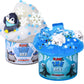 2 Slime Pack Clear Crystal Slime & Cloud Slime Kit For Girls Boys, Create With Kids Ice Age Theme, Premade Slime Making Kit, 8 S