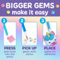 Creativity for Kids Bubble Gem Art: Pearl Pals, Disco Party Craft Kits, Arts and Crafts for Kids, Kids Toys and Unicorn Gifts fo