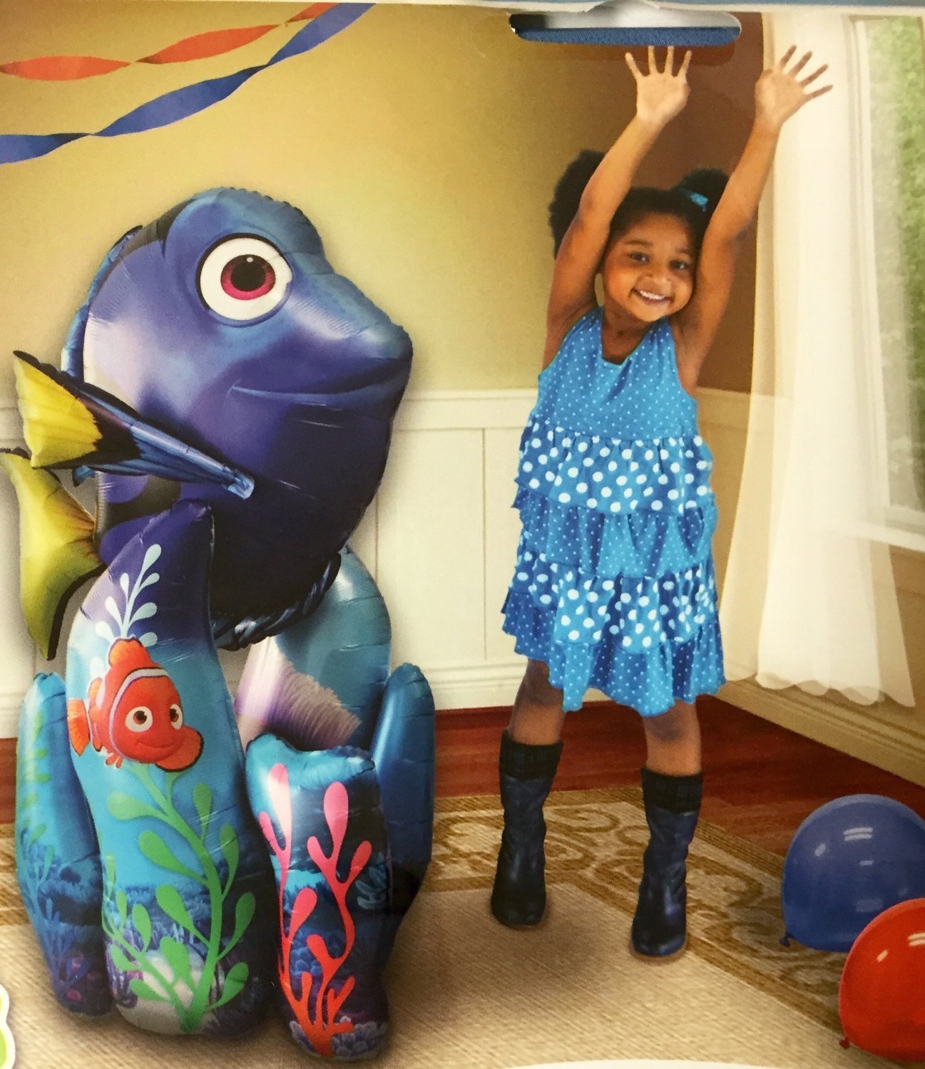 Finding Dory 55 inch Airwalker Balloon 9pc Party Decorations