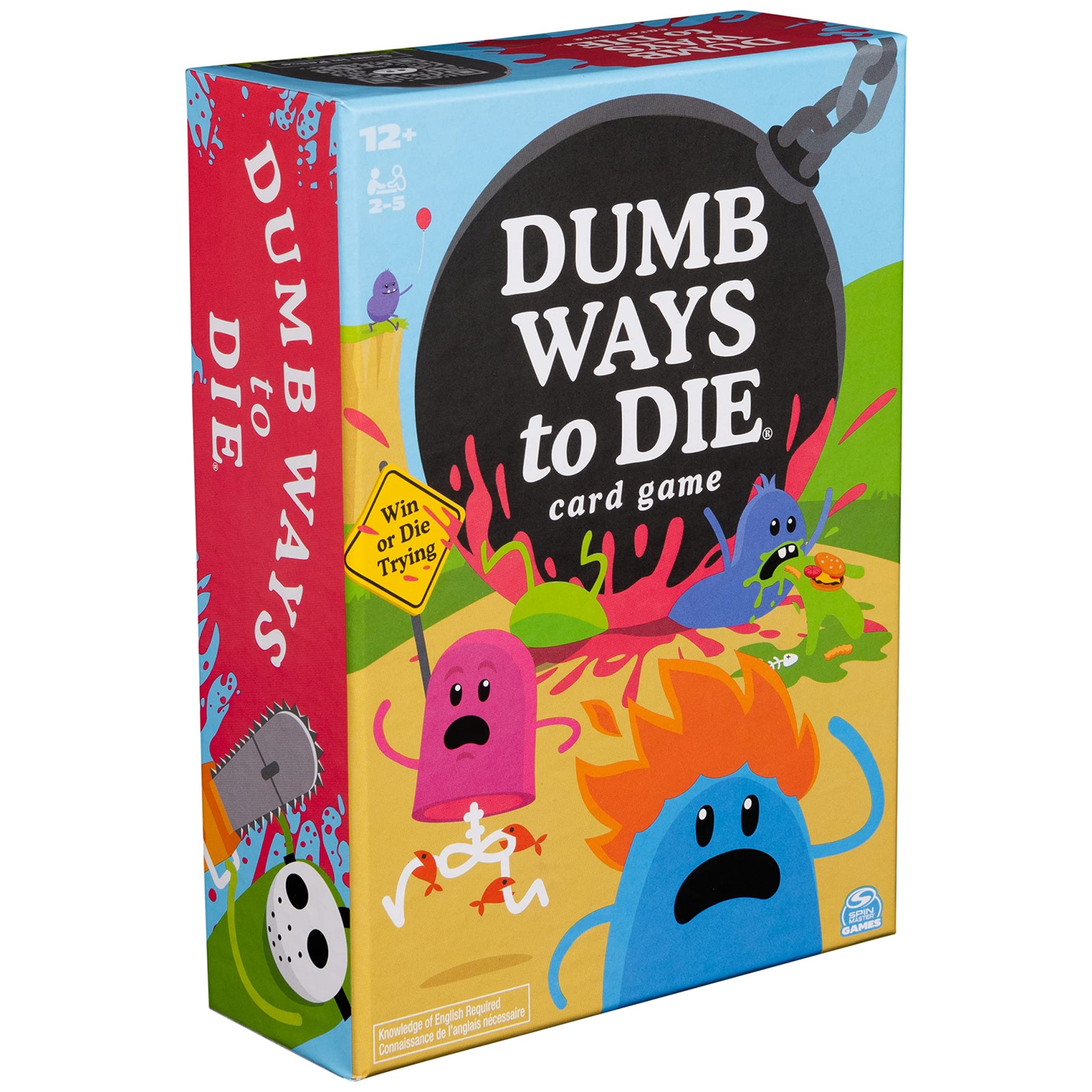 Dumb Ways to Die Viral Video Card Game - Fun mature-themed Party Game for Families & Kids Ages 12+