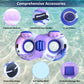 Heavy Duty Double River Tube  2-Person Inflatable Floating Tube with Backrest  2 Cup Holders  Handles  Oversized Inflatable Pool Float for familiy  Lake Floats for mature-themeds Blue