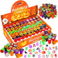 Thuodo Halloween Party Favors, 120 Pieces Assorted Stamps for Kids Bulk, Children Self-Ink Holiday Toy Gifts Game Prizes, Hallow
