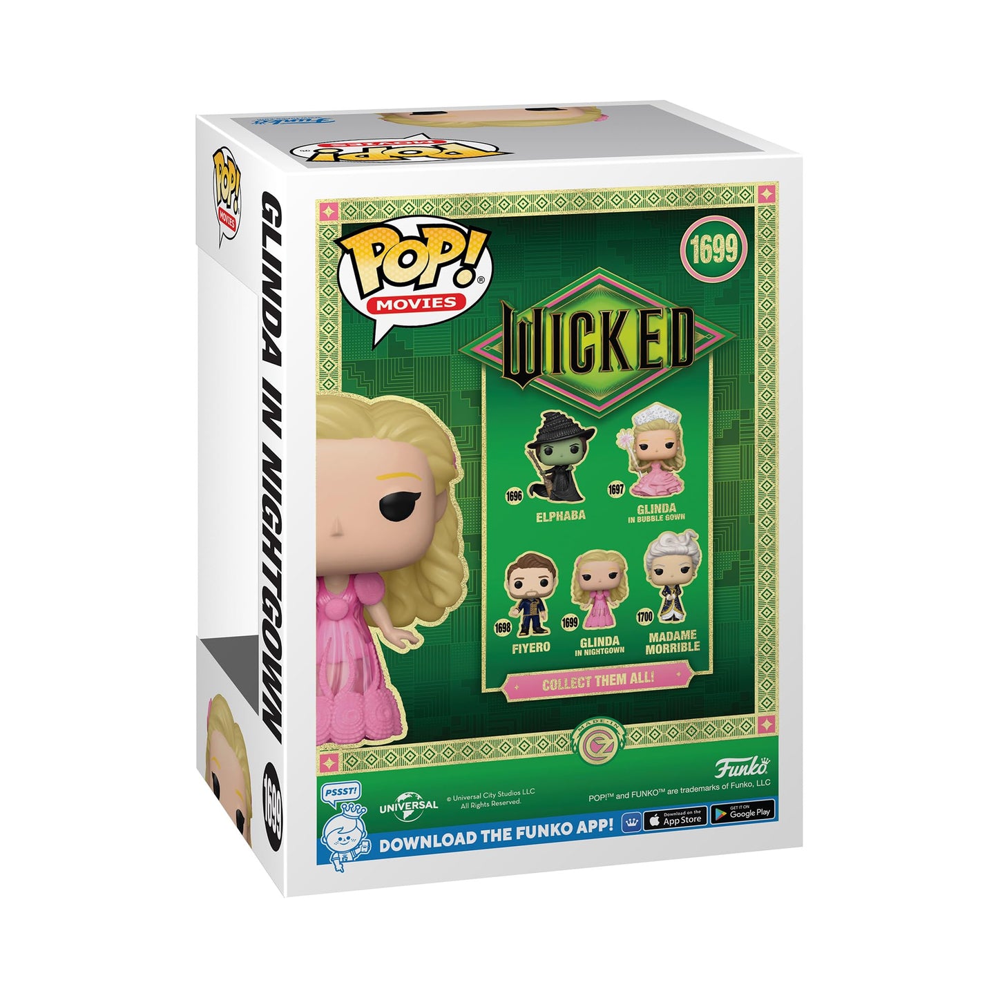 Funko Pop Movies: Glinda In Nightgown - Wicked - Collectable Vinyl Figure - Gift Idea - Official Merchandise - For Kids & Adults