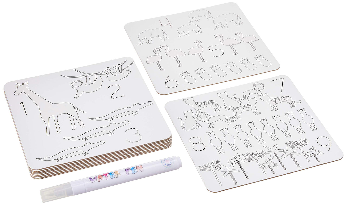 Floss and Rock Jungle Magic Water Pad and Pen