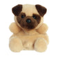 Aurora® Frankie Pug™ Stuffed Animal - Brown Plush, 5 Inches, Small, Collectible for Kids & Adults, Model 33948