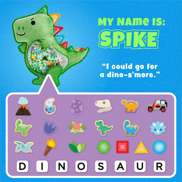 Vango BIZYBOO Plush Seek & Find Game for Kids - Educational Matching Game - Small to Medium - Multicolor - Ages 2 and Up