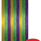 1-Ply FR Gleam N Curtain (gold, green, purple) Party Accessory (1 count) (1/Pkg)