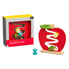 Petit Collage Wooden Apple Racer Toddler Toy, Activity Toys Designed With Safe Materials – Wooden Toy For Babies And Toddlers 12 Months And Older, Builds Hand-Eye Coordination