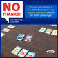 AMIGO No Thanks Card Game - Fast-Paced Family Fun for 3-7 Players, Ages 8+, Cardboard, Model 21527