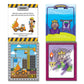 Water Magic - Scented Reusable Water Reveal Activity Books - No Mess, All Fun By Scentco (Grape Kingdom And Construction)