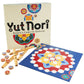 YUT Nori: Korea's Game of Seollal  Korean New Year Family Party Board Games  Greyboard (Mal Pan), Wood Sticks (YUT), Game Piec