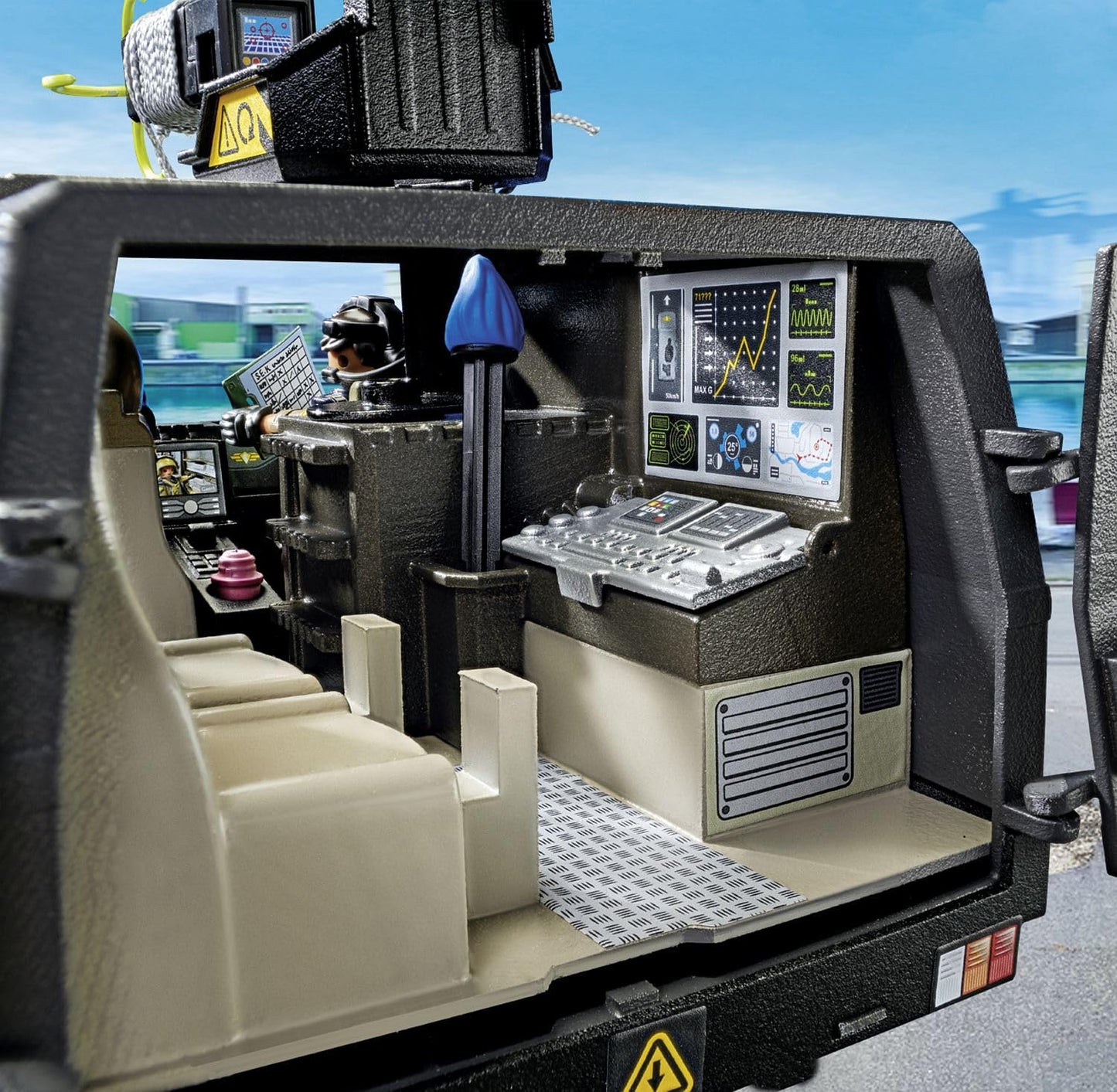 Playmobil Tactical Unit All-Terrain Vehicle Model 71144 - Multicolor Plastic Toy
