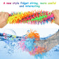 5 Packs Squishy Fidget Soft Bracelets Toys,Silicone Fuzzy Band Sensory Stringy Bracelet for Kids and Adults
