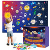 Solar System for Kids | Felt Wall Activities for Children | Montessori Space Planet Toys Game for Kids 3 4 5 6 7 8 40x30 Felt Ma