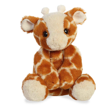 Aurora® Adorable Flopsie™ Gio Giraffe™ Stuffed Animal - Playful Ease - Timeless Companions - Orange 12 Inches