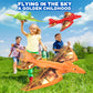 3 Pack Dinosaur Airplane Launcher Toys, Flying Toys For 3 4 5 6 7 8 9 10 Year Old Boys, Easter Gifts For Kids, Foam Plane Outdoor Toys 5-12 Year Old Boy Gift Ideas, Airplane Birthday Gift Party Favors