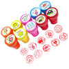 Funblast 10 Pcs Motivation Stamps For Kids - Plastic Stamps Toys Art & Craft For School Supplies Toys For Kids/Boys/Girls- Multi
