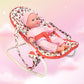 Floral Baby Doll Accessories Set - 3-1 Furniture With Crib, High Chair, Bouncer Seat Bed For 18    Play Toys 18'' Dolls
