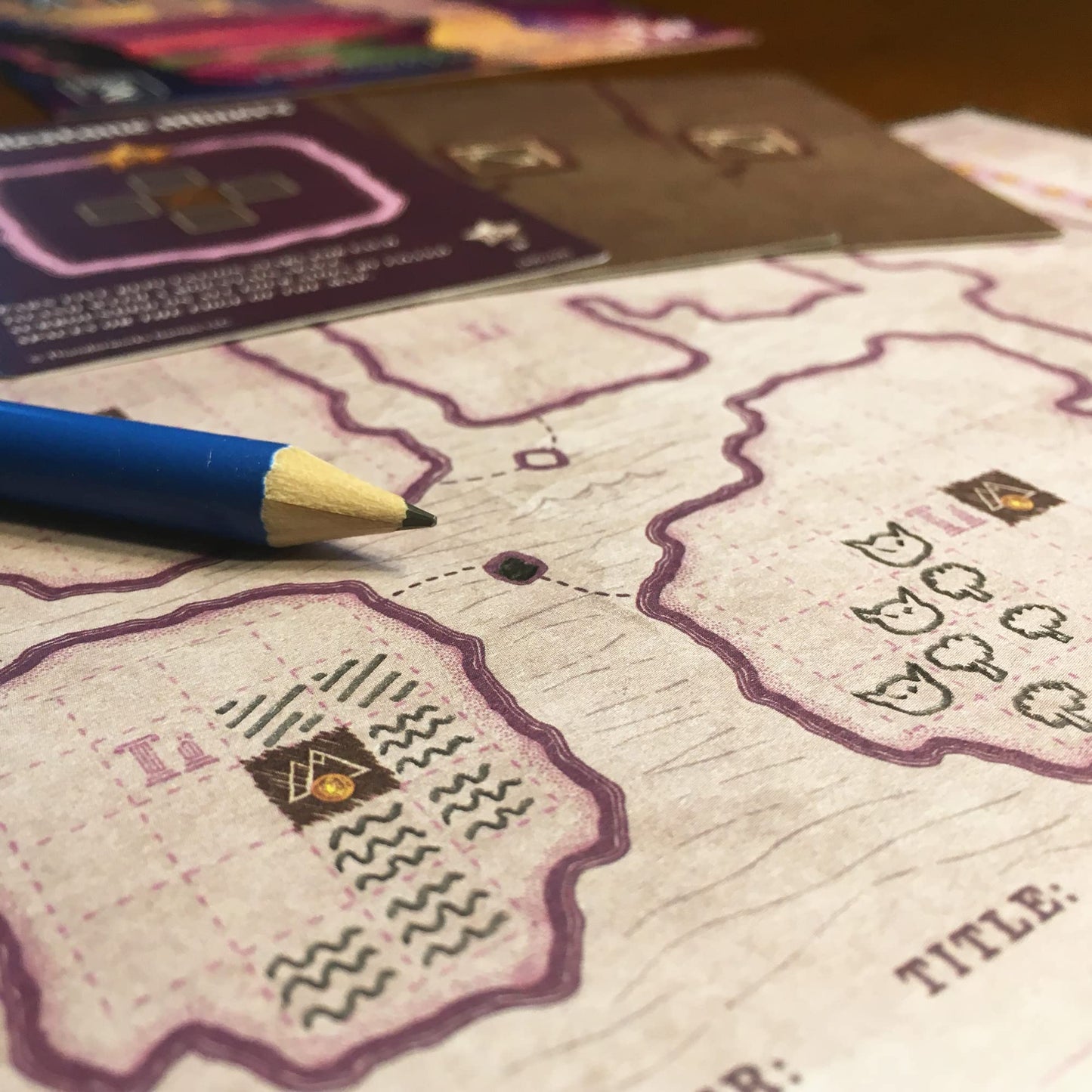 Thunderworks Games - Cartographers: Map Pack 2, Affril | Expansion For The Award-Winning Game Of Fantasy Map Drawing | Strategy Flip And Write Board Game | Ages 10+ | Family Game For 1-75 Players