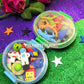 Clickety Clack Cute Small Tiffin Style Inside Fancy Non Dust Eraser Sets/Gifting Idea Return Gift Theme Parties For Girls Boys/S