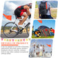 2 Pieces Replacement Safety Flag Pennant High Visibility Bike Safety Flag With Pole Tear-Resistant Waterproof Bicycle Safety Fla