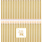 Bundaloo Gold Birthday Candles for Cake - Set of 48 Gold Candles for Birthday Cakes - with Plastic Holders, 5.5 Long, 0.20 Thick