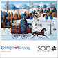 Buffalo Games 500 Piece Jigsaw Puzzle - Promises Promises - Large Multicolor Cardboard - Model 37010 - Perfect for Game Nights