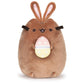 Gund Pusheen Chocolate Easter Bunny Stuffed Animal, Plush Cat, Easter Decorations, 9.5''