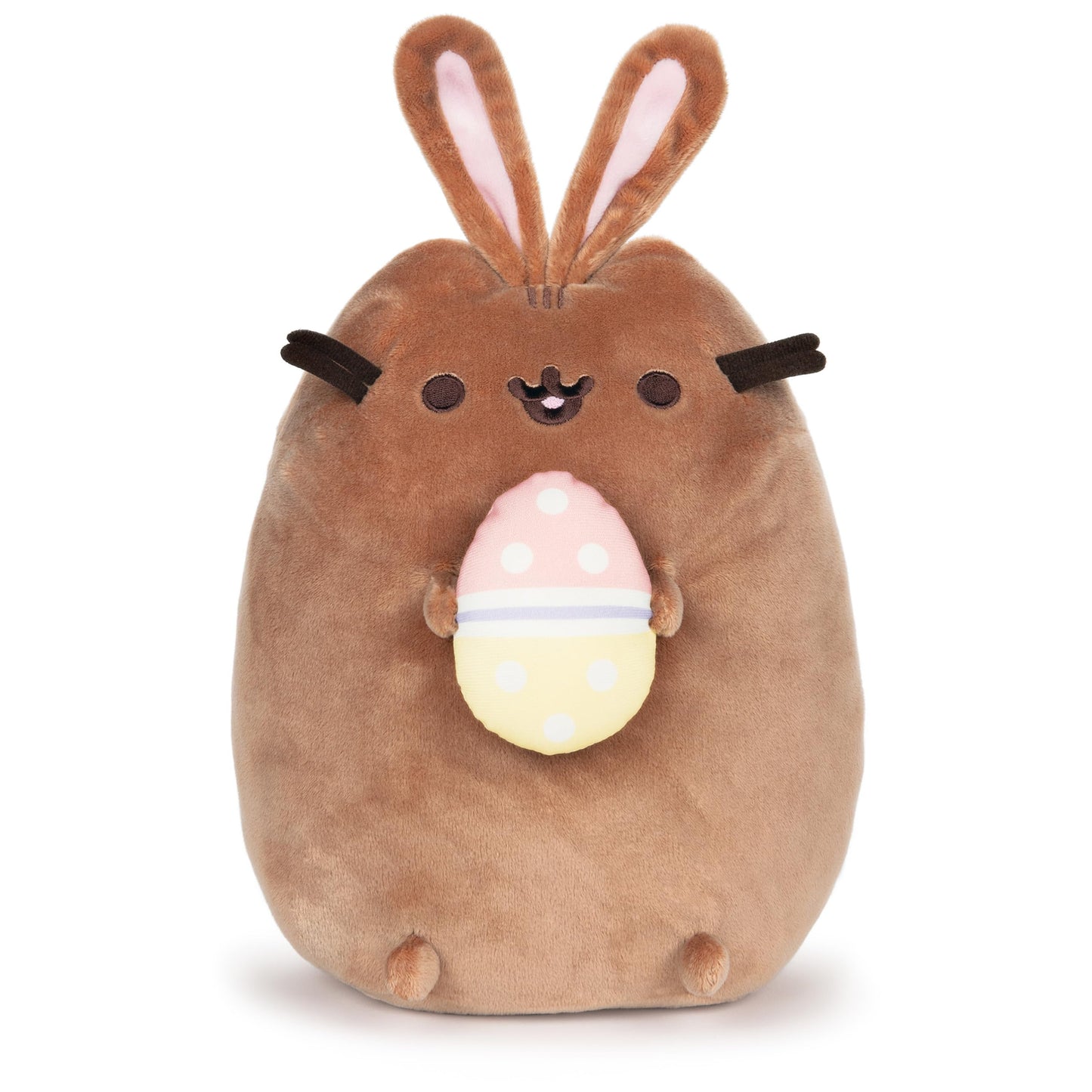 Gund Pusheen Chocolate Easter Bunny Stuffed Animal, Plush Cat, Easter Decorations, 9.5''