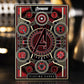 theory11 Avengers Red Edition enhanced Playing Cards - Marvel Studios' The Infinity Saga Deck