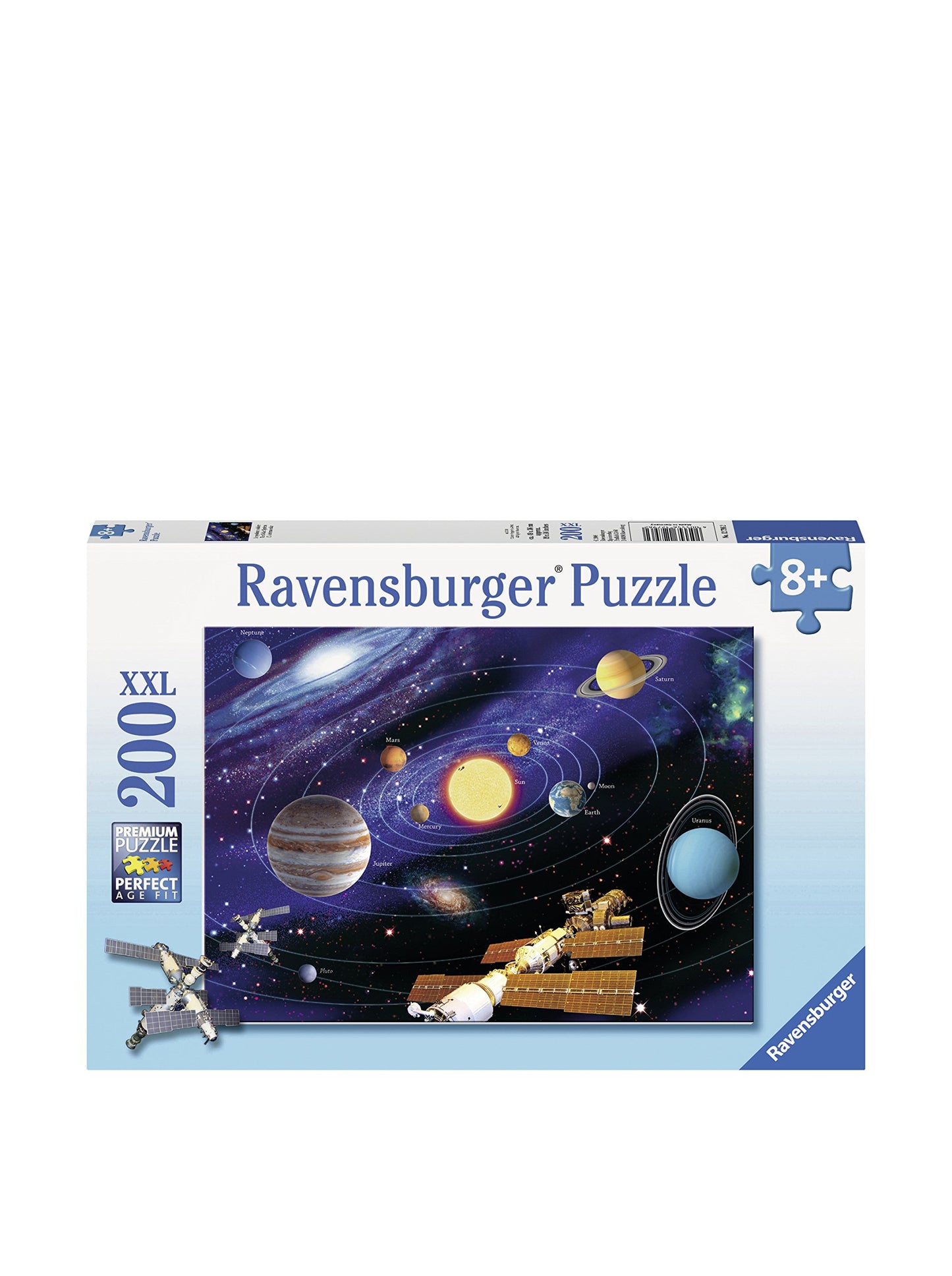 Ravensburger The Solar System 200 Piece Xxl Jigsaw Puzzle For Kids - 12796 - Every Piece Is Unique, Pieces Fit Together Perfectl