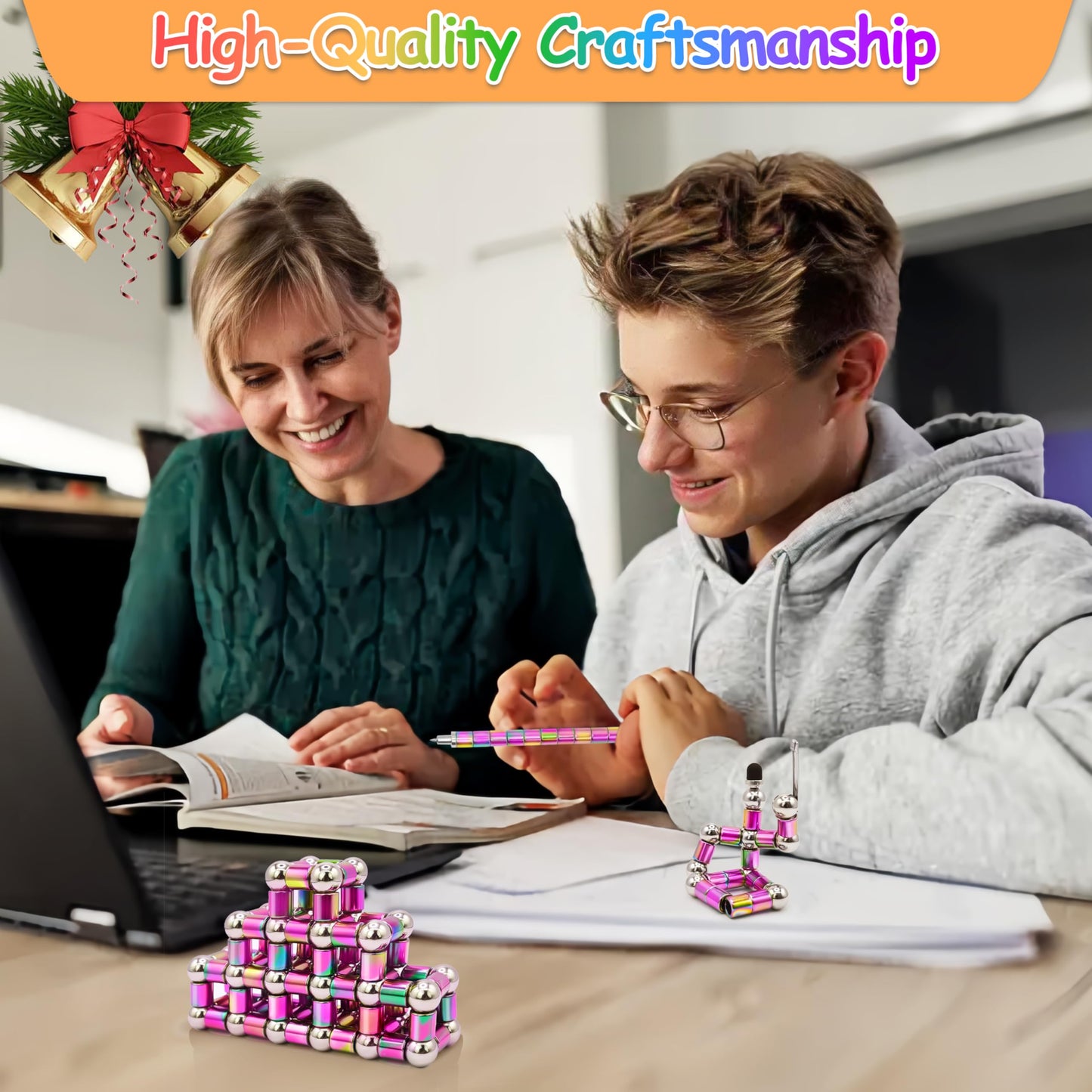 Felikray Magnetic Fidget Pen Toys For Adults Teens Cool Birthday Gifts For Young Men Women Unique For Teenage Boys Girls Novelty