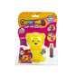 Eolo Toys - Gummymals Yellow. Interactive Super Squishy Gummy Bear Style pet with Over 20 Sounds and Reactions for Children Aged