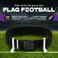 Gameday 6 Player Pop Flag Football Set-Complete w/Flags, Belts and carry Backpack (Purple)